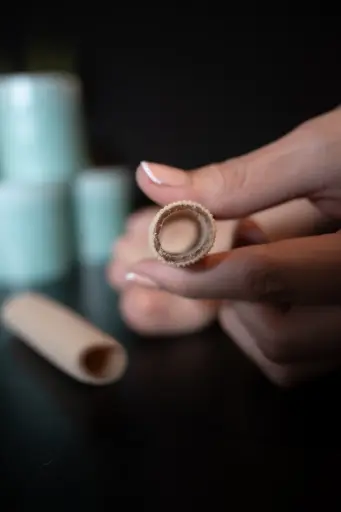 Tubo para dedos recortable de malla revestido con gel